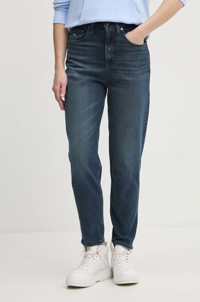 Tommy Jeans jeansi femei high waist, DW0DW19580