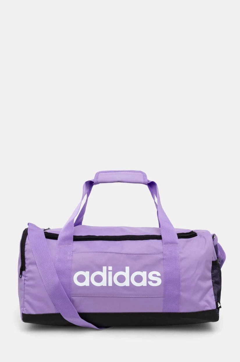 adidas geanta Linear Duffel culoarea violet, IN6115