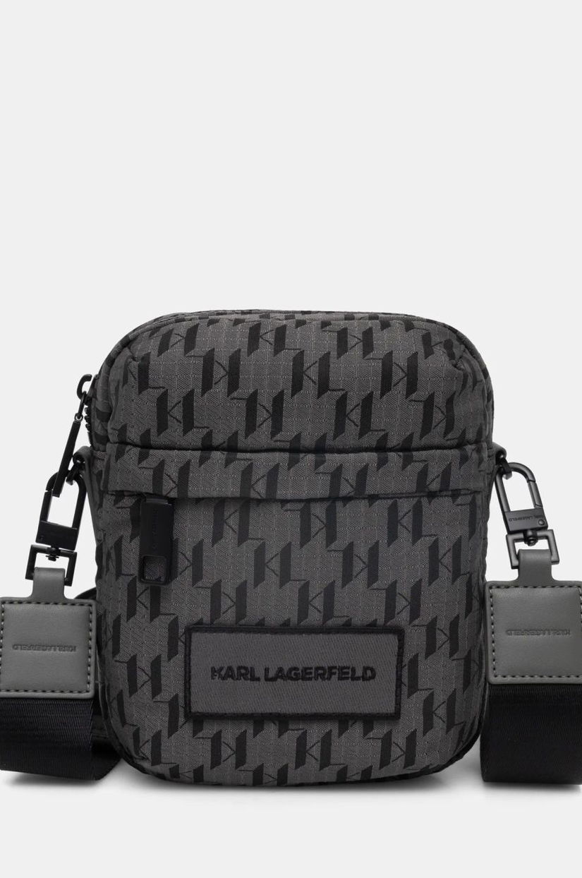 Karl Lagerfeld borseta culoarea gri, A1M30412