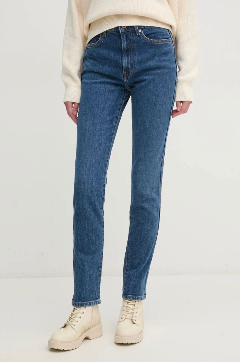 Pepe Jeans jeansi SLIM JEANS UHW BETTY femei, PL204590EE3