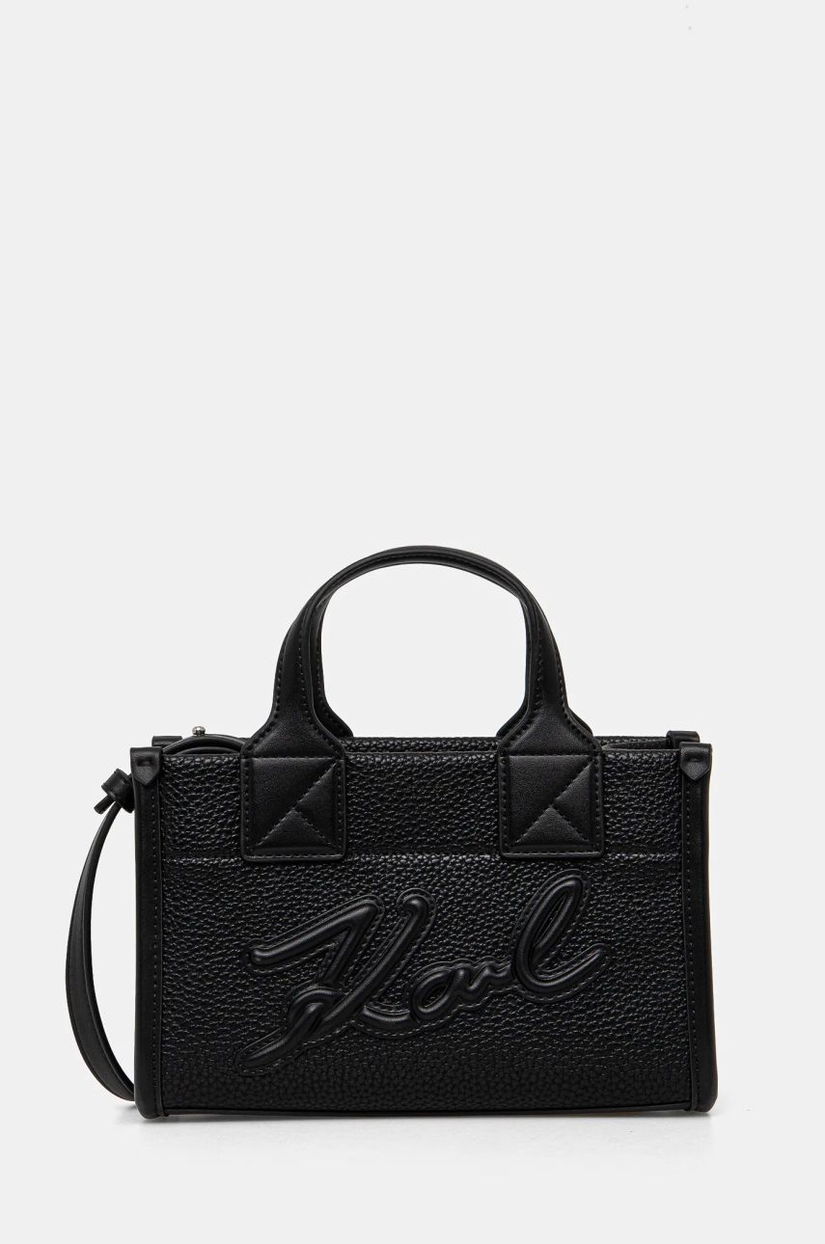 Karl Lagerfeld poseta culoarea negru, A1W30043