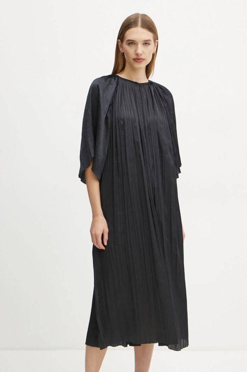 Day Birger et Mikkelsen rochie Sophia culoarea negru, midi, oversize, DAY65243549