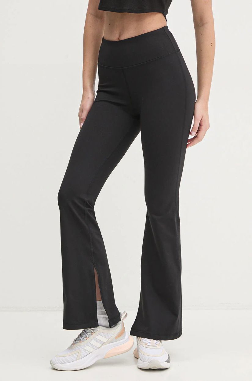 Dkny pantaloni de trening culoarea negru, neted, DP4P3387