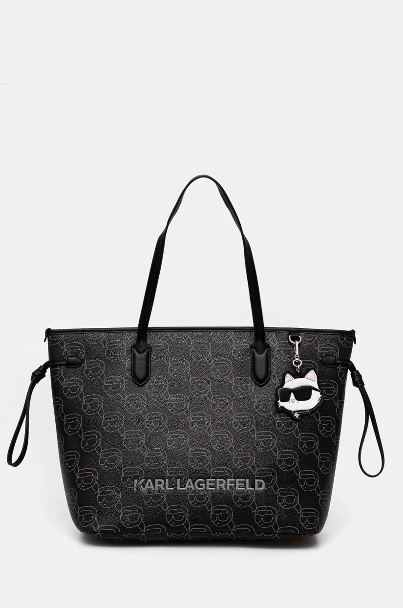 Karl Lagerfeld poseta culoarea negru, A1W30389