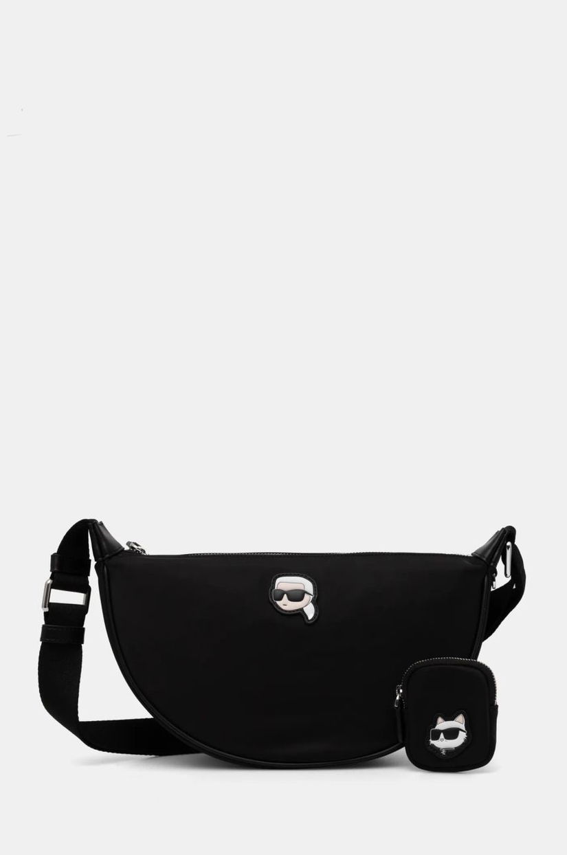 Karl Lagerfeld poseta culoarea negru, A1W30386