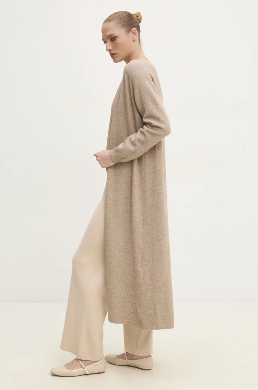 Answear Lab cardigan femei, culoarea bej, light