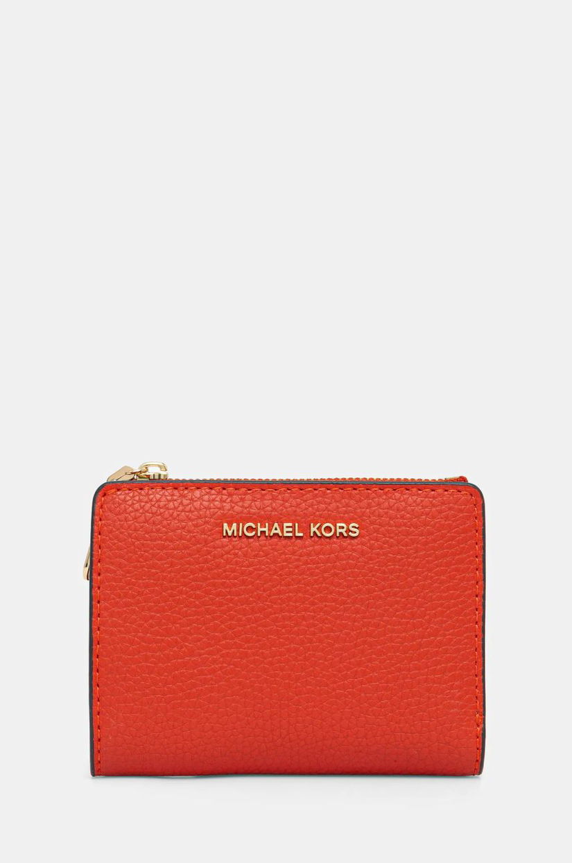 MICHAEL Michael Kors portofel de piele femei, culoarea rosu, 32S4G8ED7L