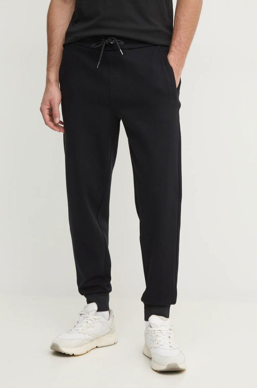 BOSS pantaloni de trening culoarea negru, neted, 50532772