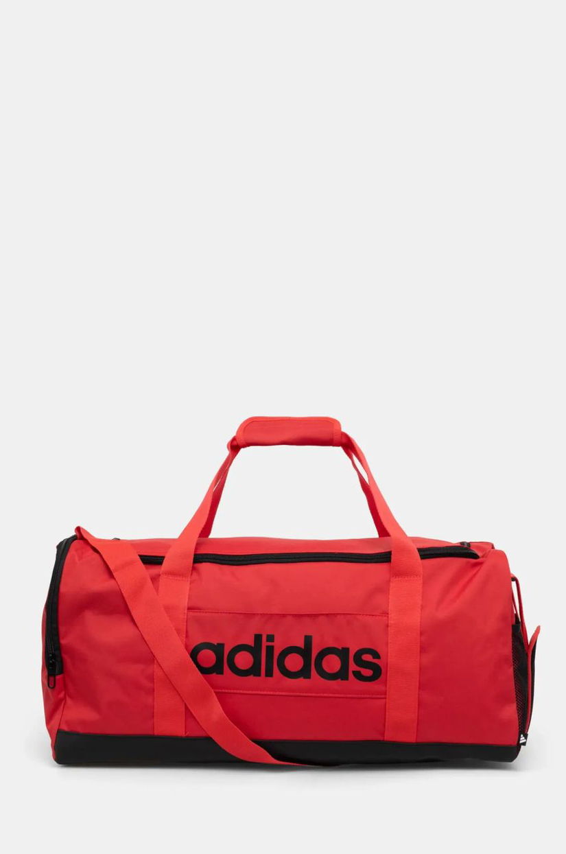 adidas geanta Linear Duffel culoarea rosu, IN6118