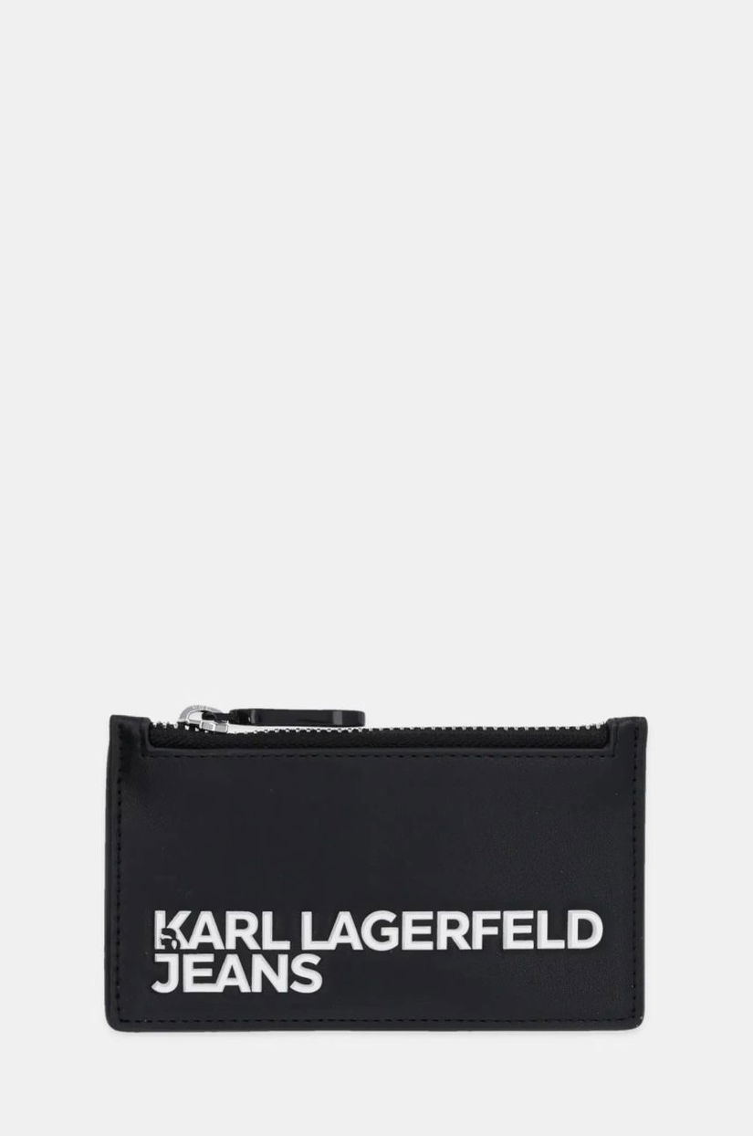 Karl Lagerfeld Jeans portofel culoarea negru, A1M30307