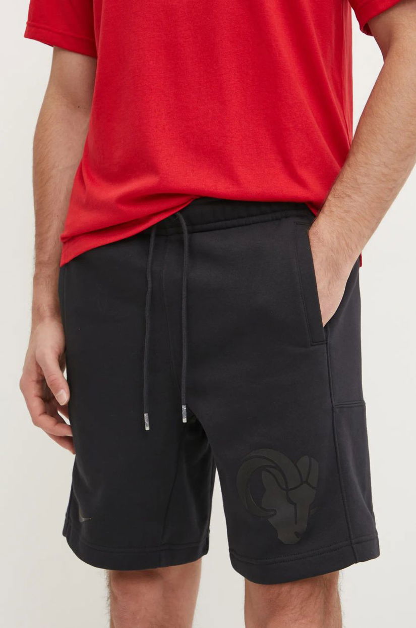 Nike pantaloni scurti Los Angeles Rams barbati, culoarea negru, 027D-912Z-95-A2B