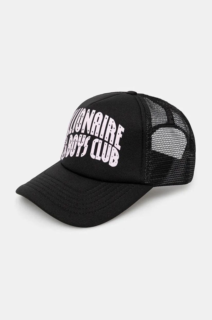 Billionaire Boys Club șapcă Arch Logo Trucker Cap culoarea negru, cu imprimeu, B24359