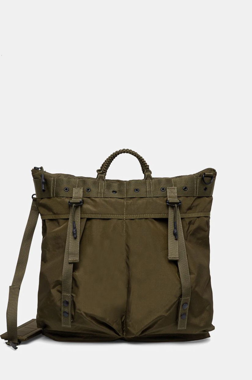 Maharishi geantă Maha M.A.L.I.C.E. Day Carry Bag culoarea verde, 1112.OLIVE