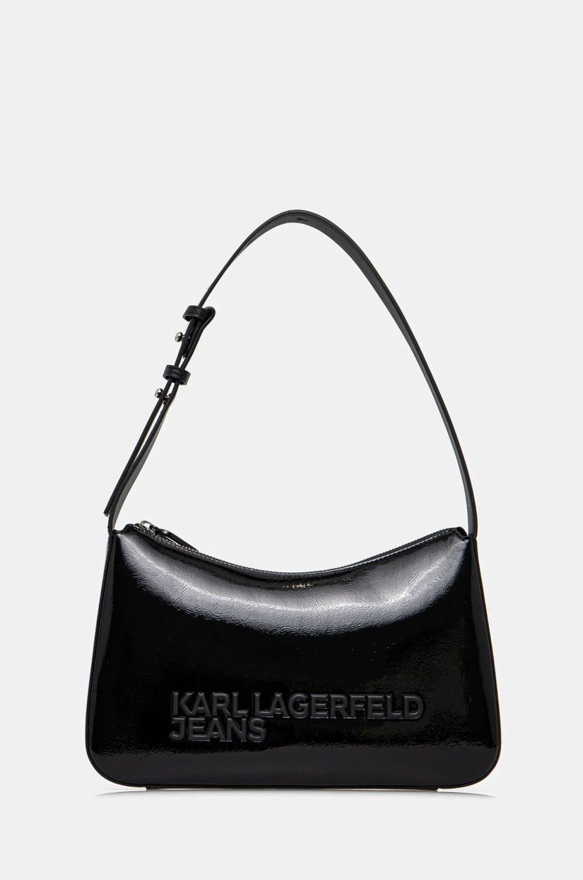 Karl Lagerfeld Jeans poseta culoarea negru, A1W30250