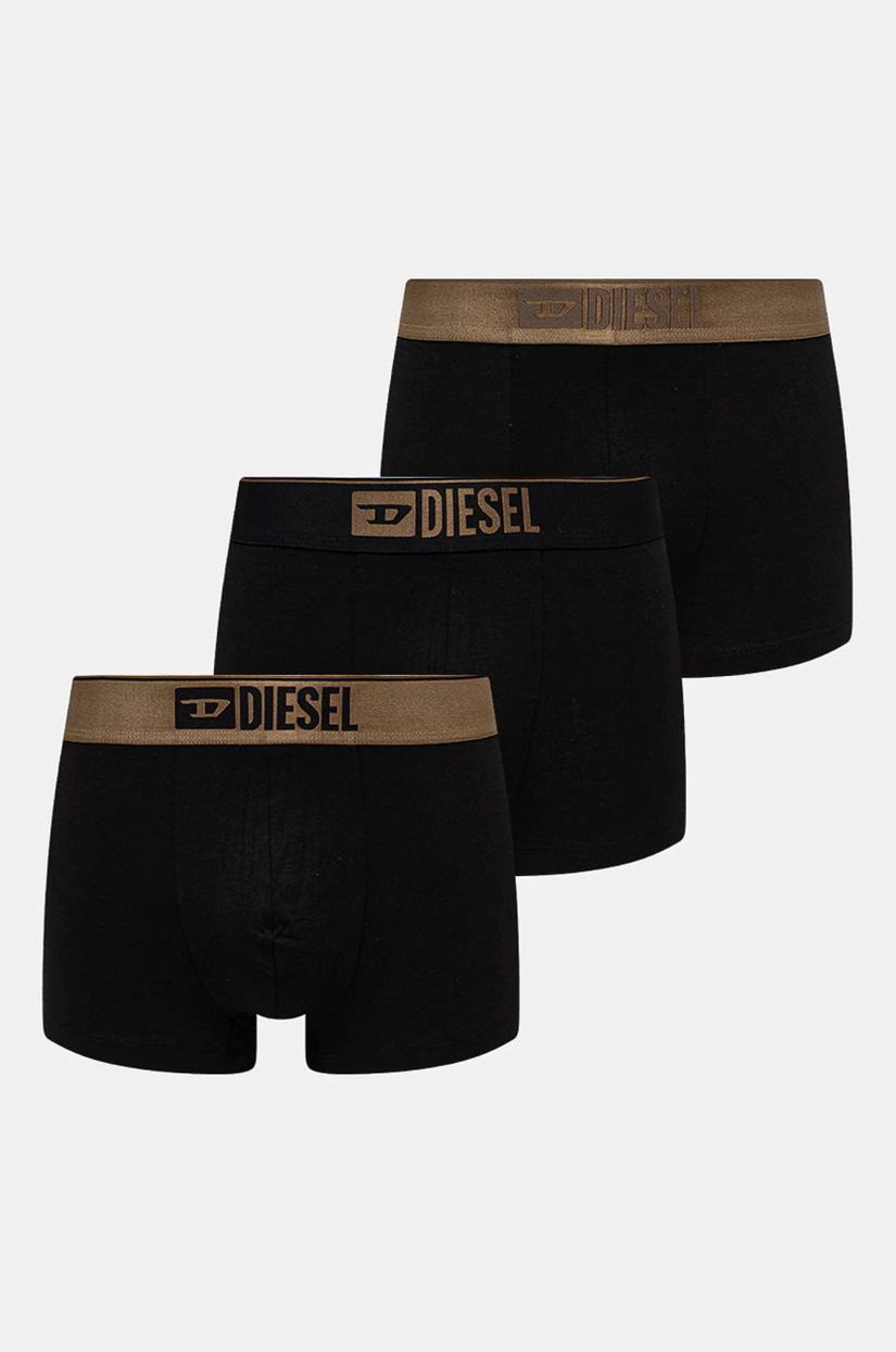 Diesel boxeri DAMIEN-GFT-3PACK BOXER-SHORTS barbati, culoarea negru, A17805.0EPDF