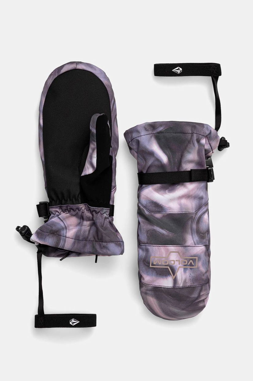 Volcom mănuși V.Snow culoarea violet, K6852505