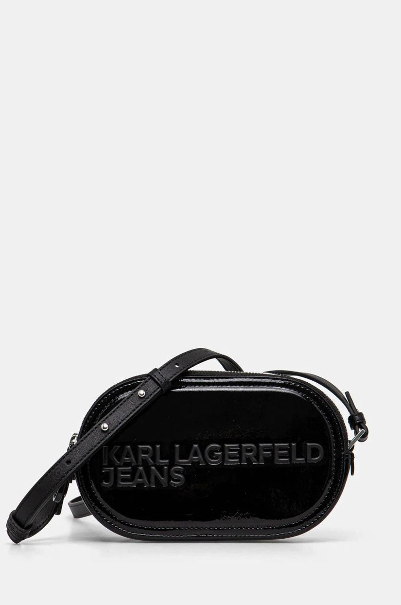 Karl Lagerfeld Jeans poseta culoarea negru, A1W30336