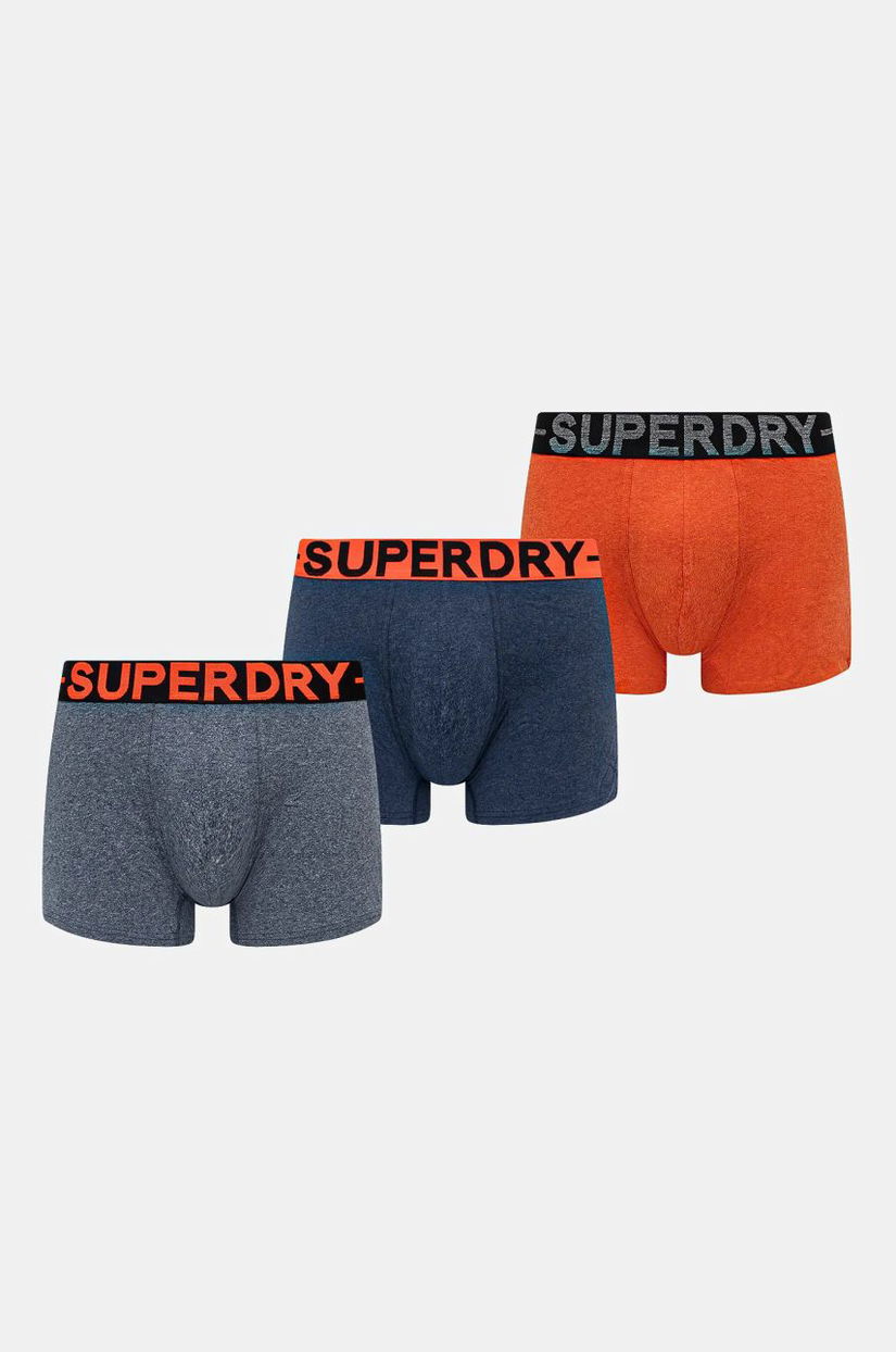 Superdry boxeri barbati, culoarea albastru marin, M3110452A-1MY