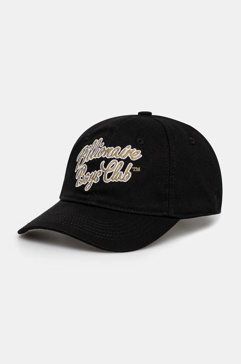 Billionaire Boys Club șapcă de baseball din bumbac Script Logo Dad Cap culoarea negru, cu imprimeu, B24472