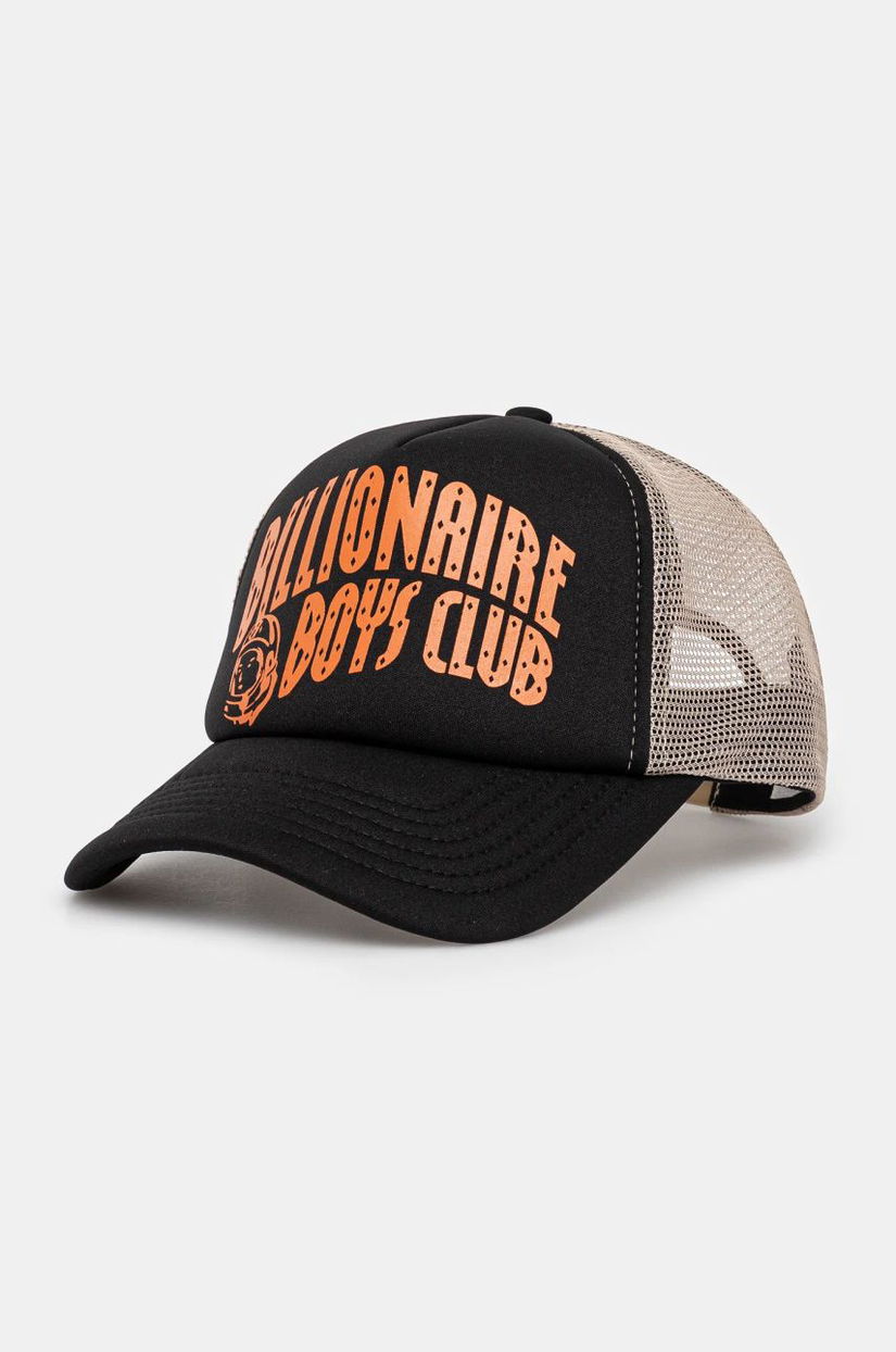 Billionaire Boys Club șapcă Arch Logo Trucker Cap culoarea negru, cu imprimeu, B24471