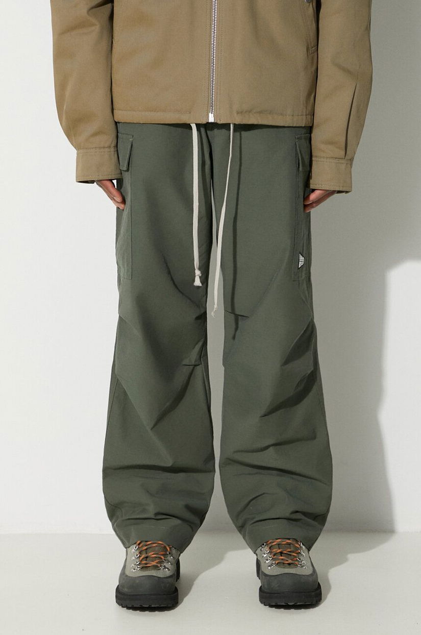 Billionaire Boys Club pantaloni Cargo bărbați, culoarea verde, drept, B23411