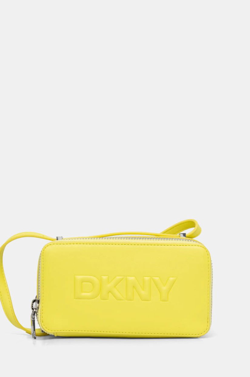 Dkny poseta culoarea galben, R44EZI35