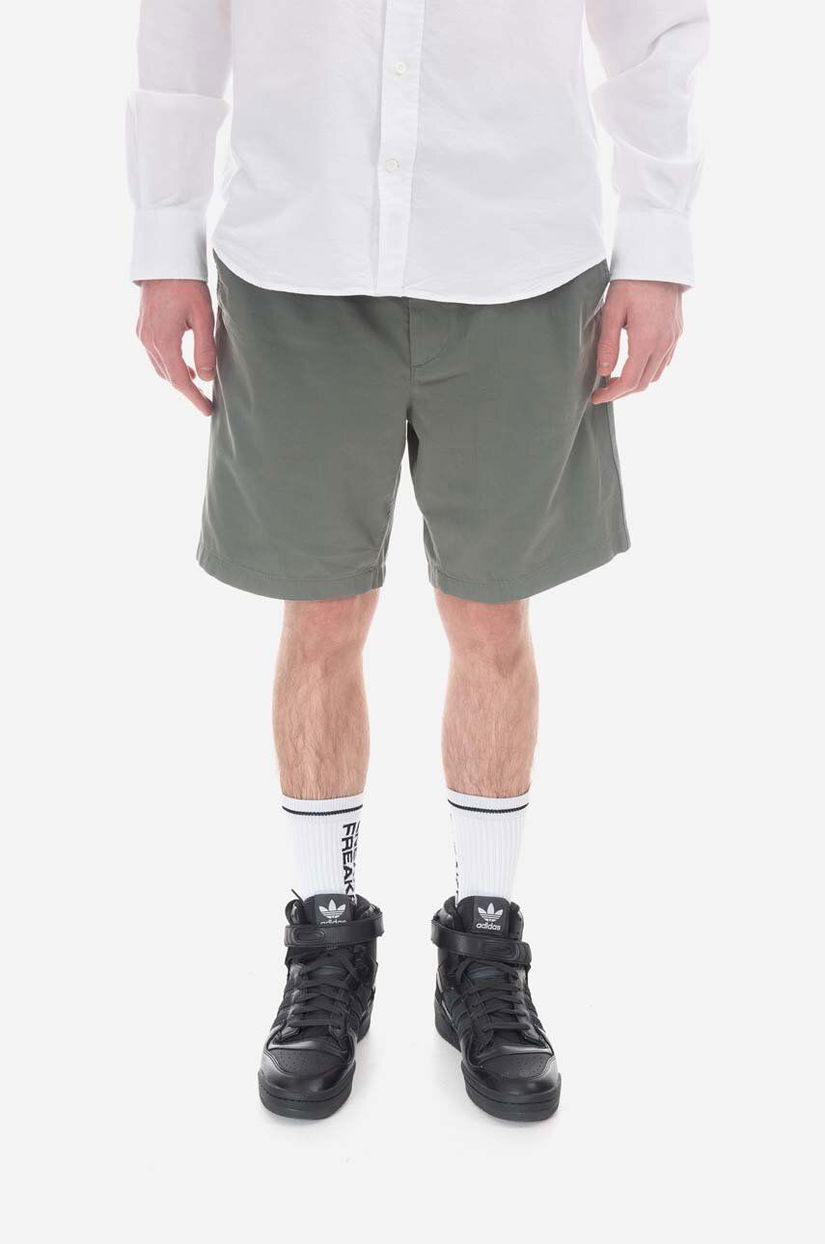 Norse Projects pantaloni scurți din bumbac culoarea verde N35.0577.8061-8061