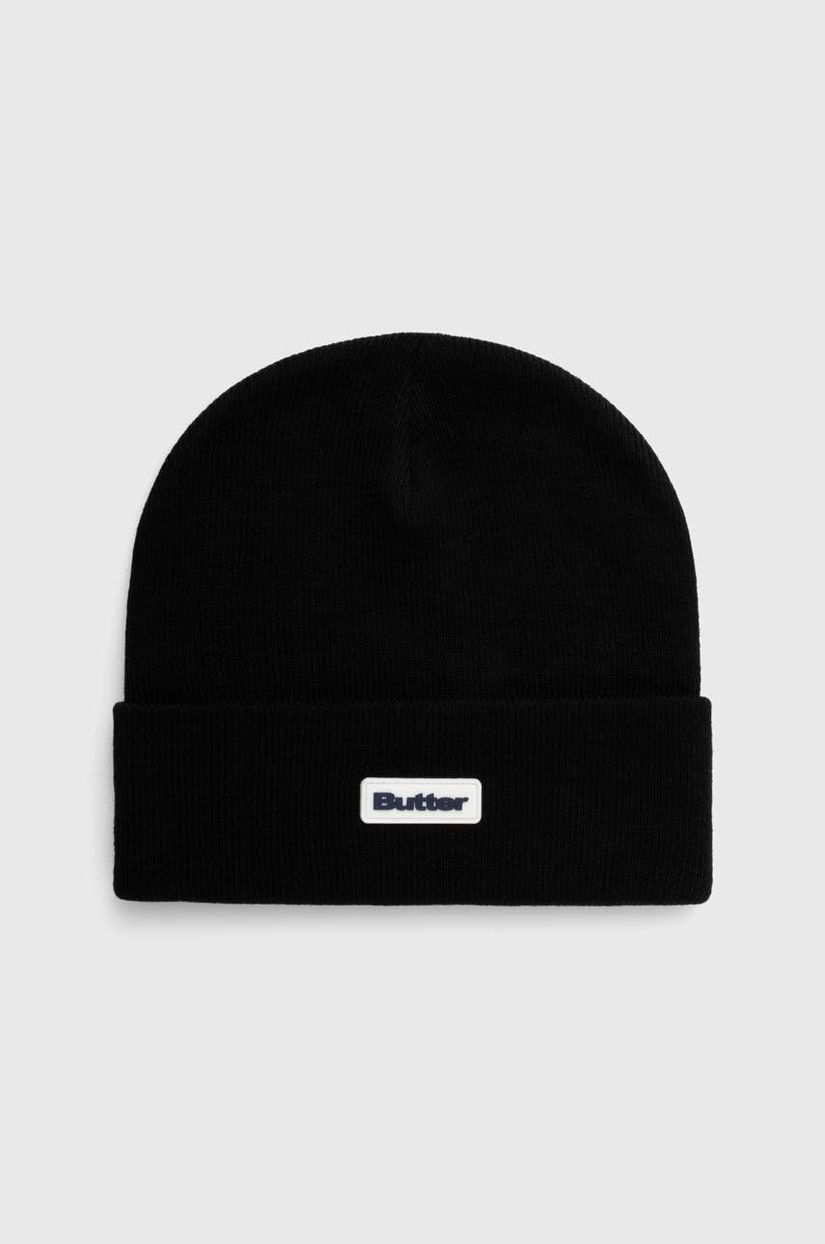 Butter Goods căciulă Tall Cuff Beanie culoarea negru, BGQ423D14301