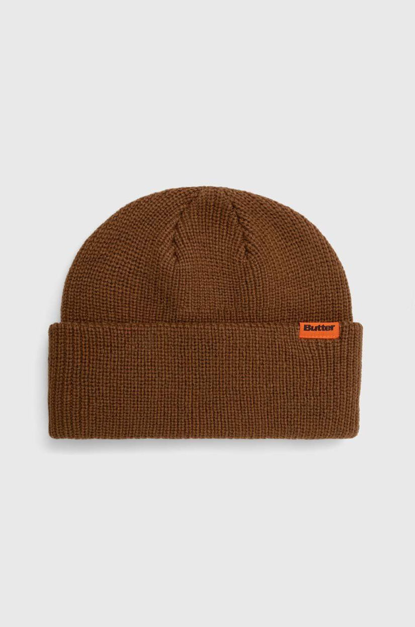 Butter Goods căciulă Tall Wharfie Beanie culoarea maro, BGQ3235803