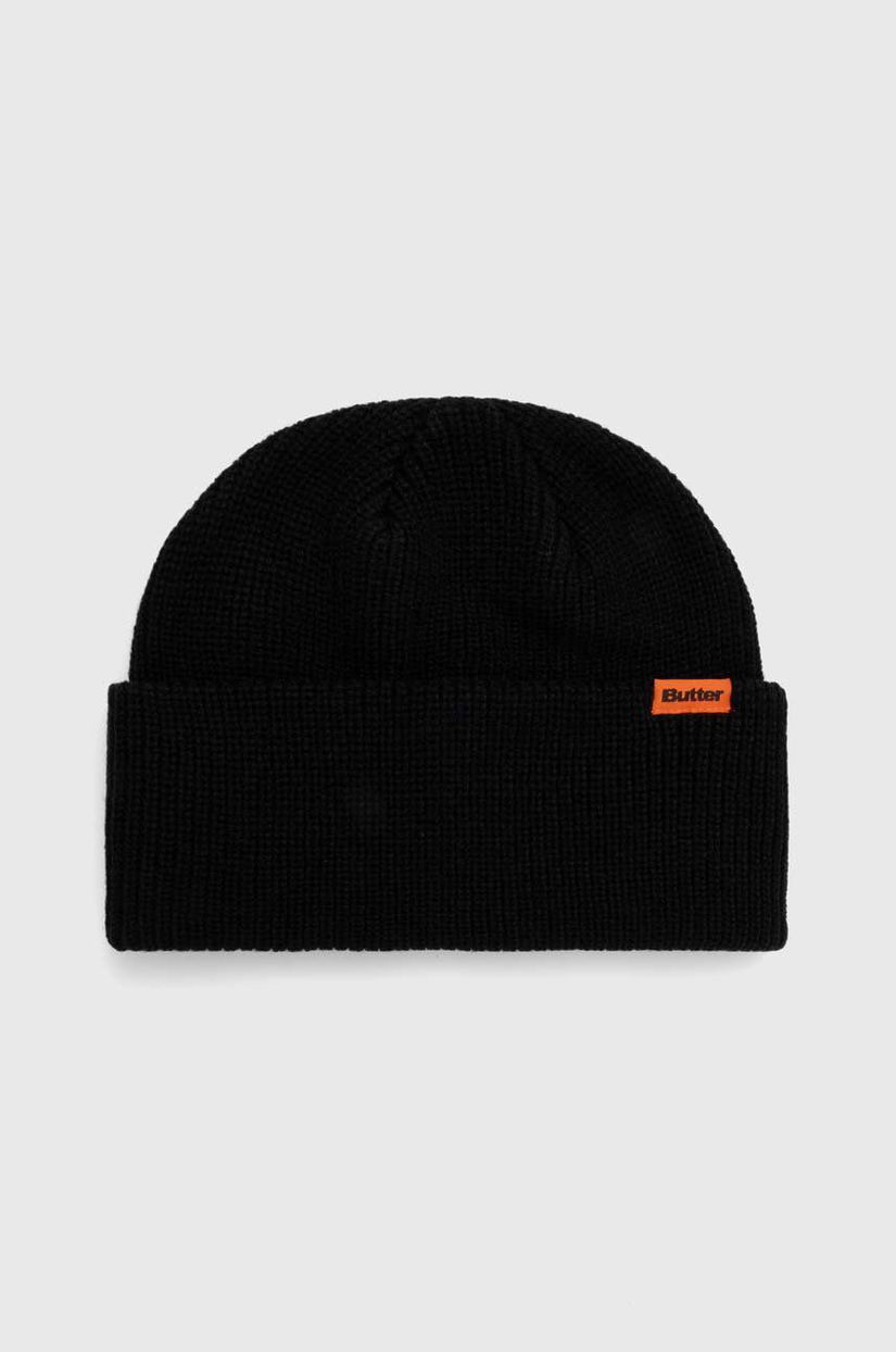 Butter Goods căciulă Tall Wharfie Beanie culoarea negru, BGQ3235801