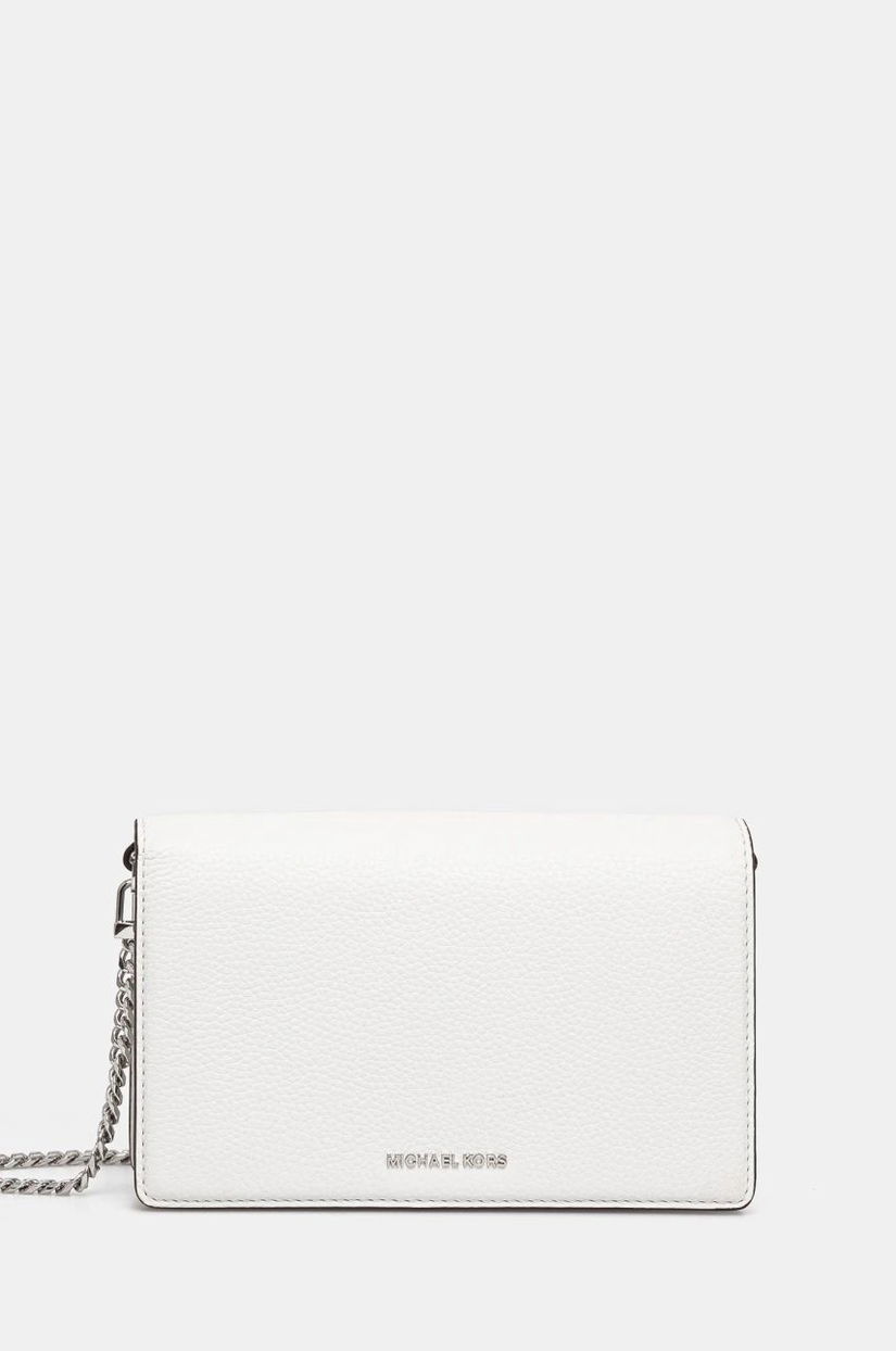 MICHAEL Michael Kors poseta de piele culoarea maro, 32F4SJ6C8L