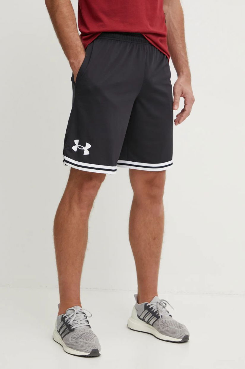 Under Armour pantaloni scurți de antrenament 10 Perimeter culoarea negru, 1383392