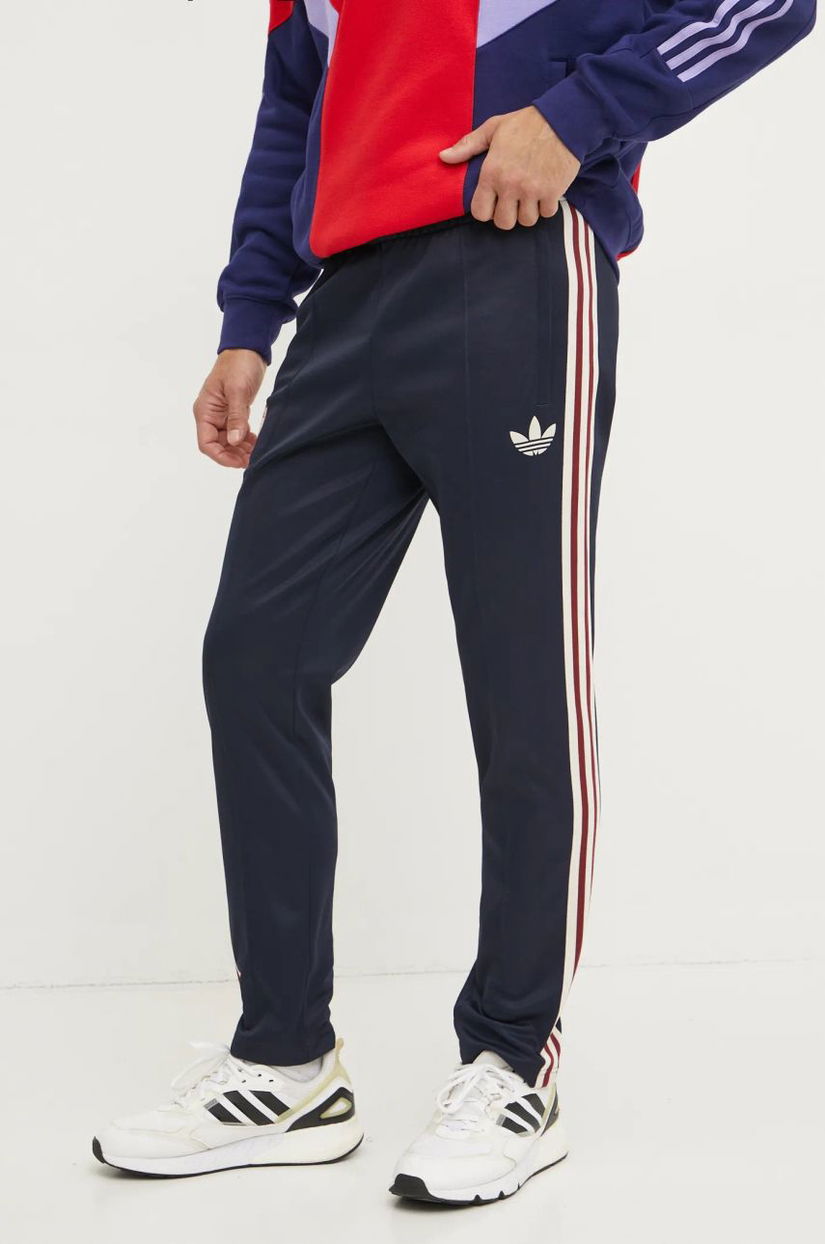 adidas Originals pantaloni de trening Arsenal culoarea albastru marin, modelator, IY0056