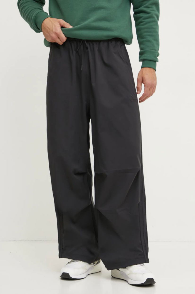 adidas Originals pantaloni Parachute Pant barbati, culoarea negru, neted, IY2075