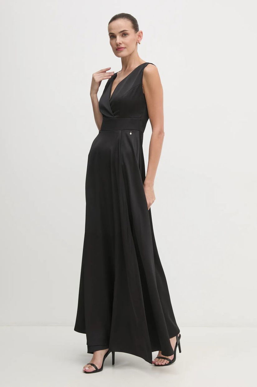 Artigli rochie culoarea negru, maxi, evazati, ACAB000030