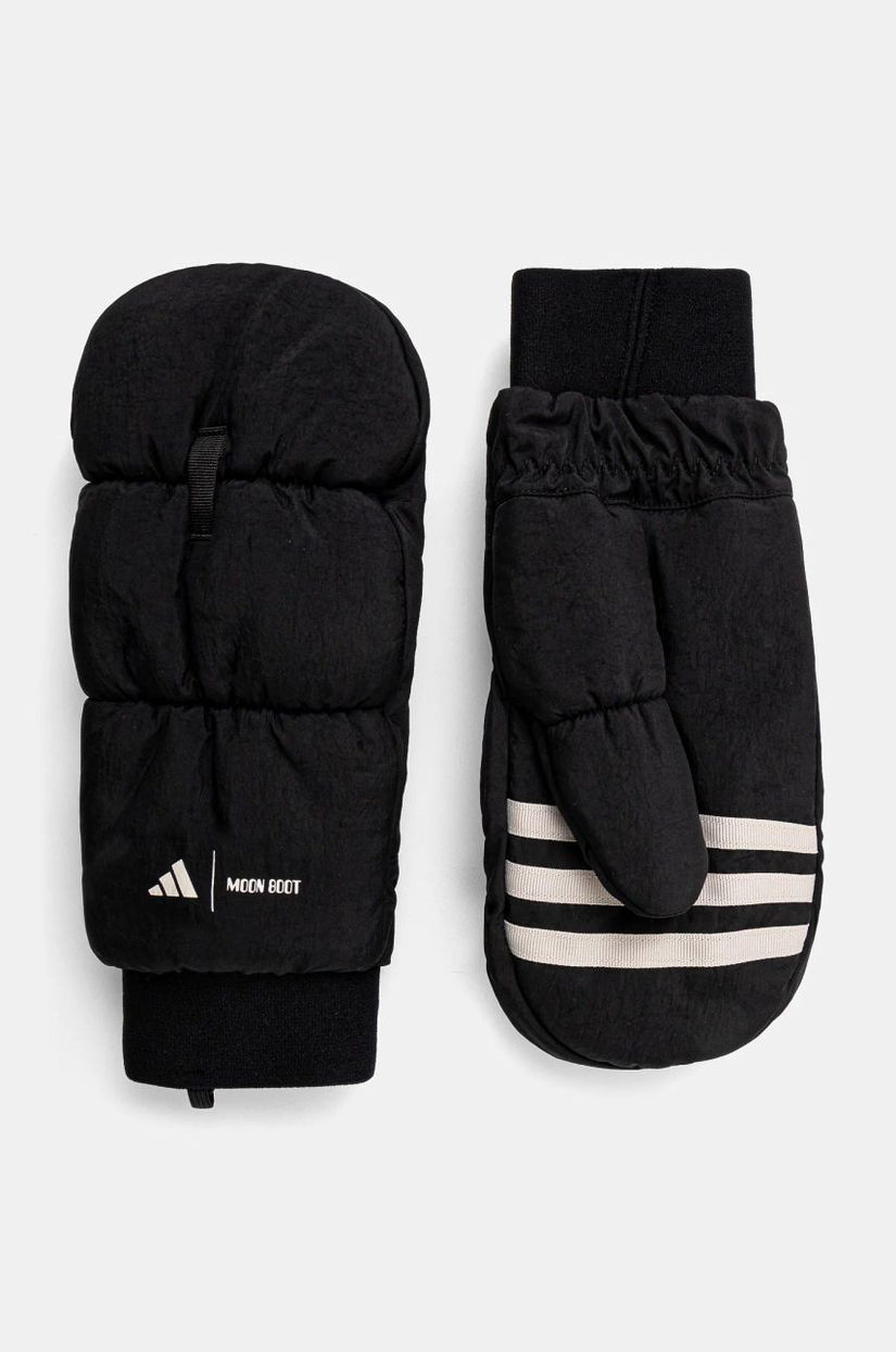 adidas manusi x Moon Boot barbati, culoarea negru, JE1947