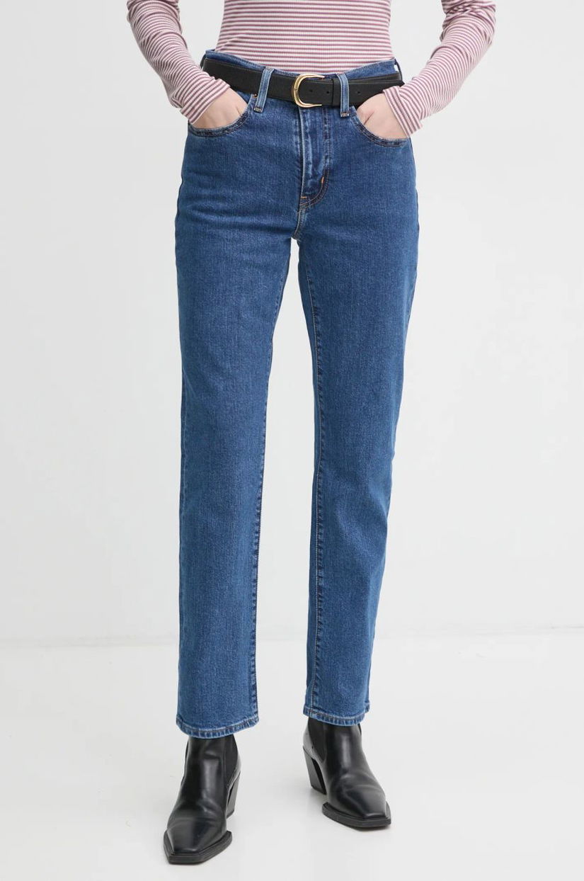 Levi's jeansi 724 HIGH RISE STRAIGHT femei, 18883