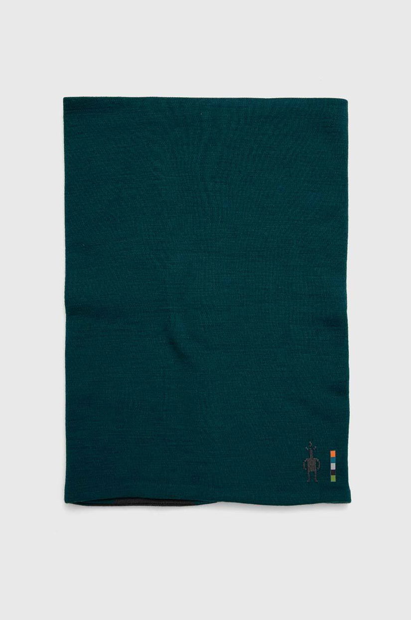 Smartwool Thermal Merino Reversible culoarea verde, neted