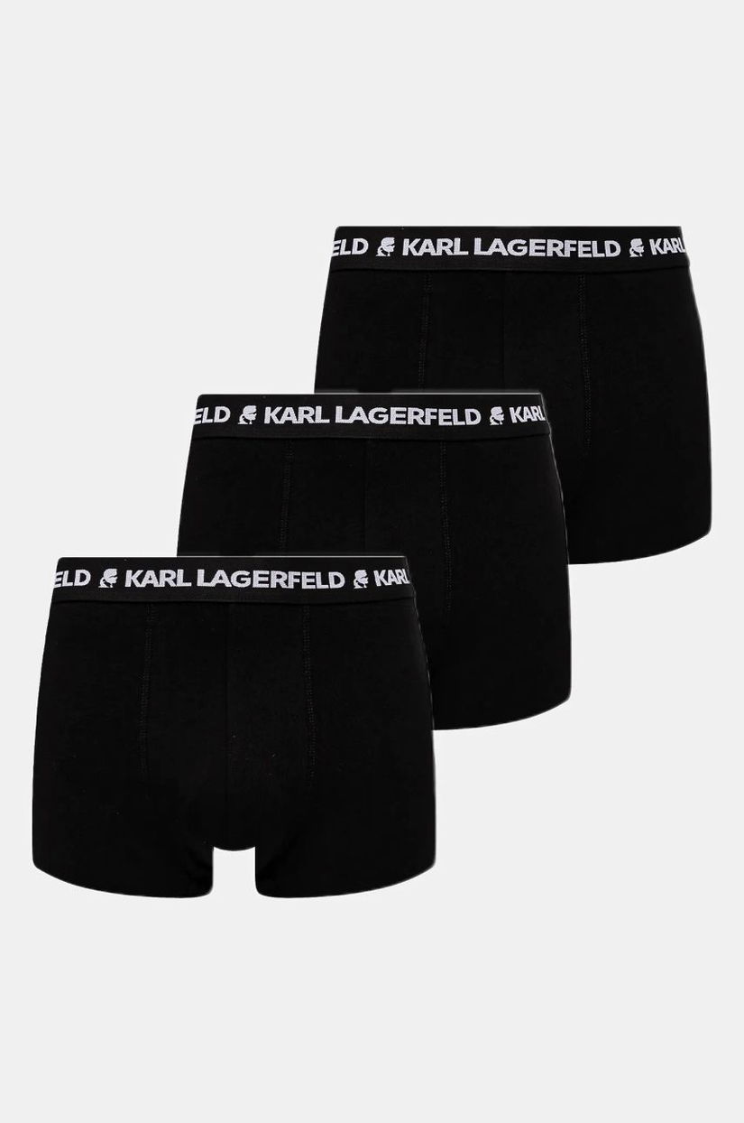 Karl Lagerfeld boxeri 5-pack barbati, culoarea negru, A1M47082