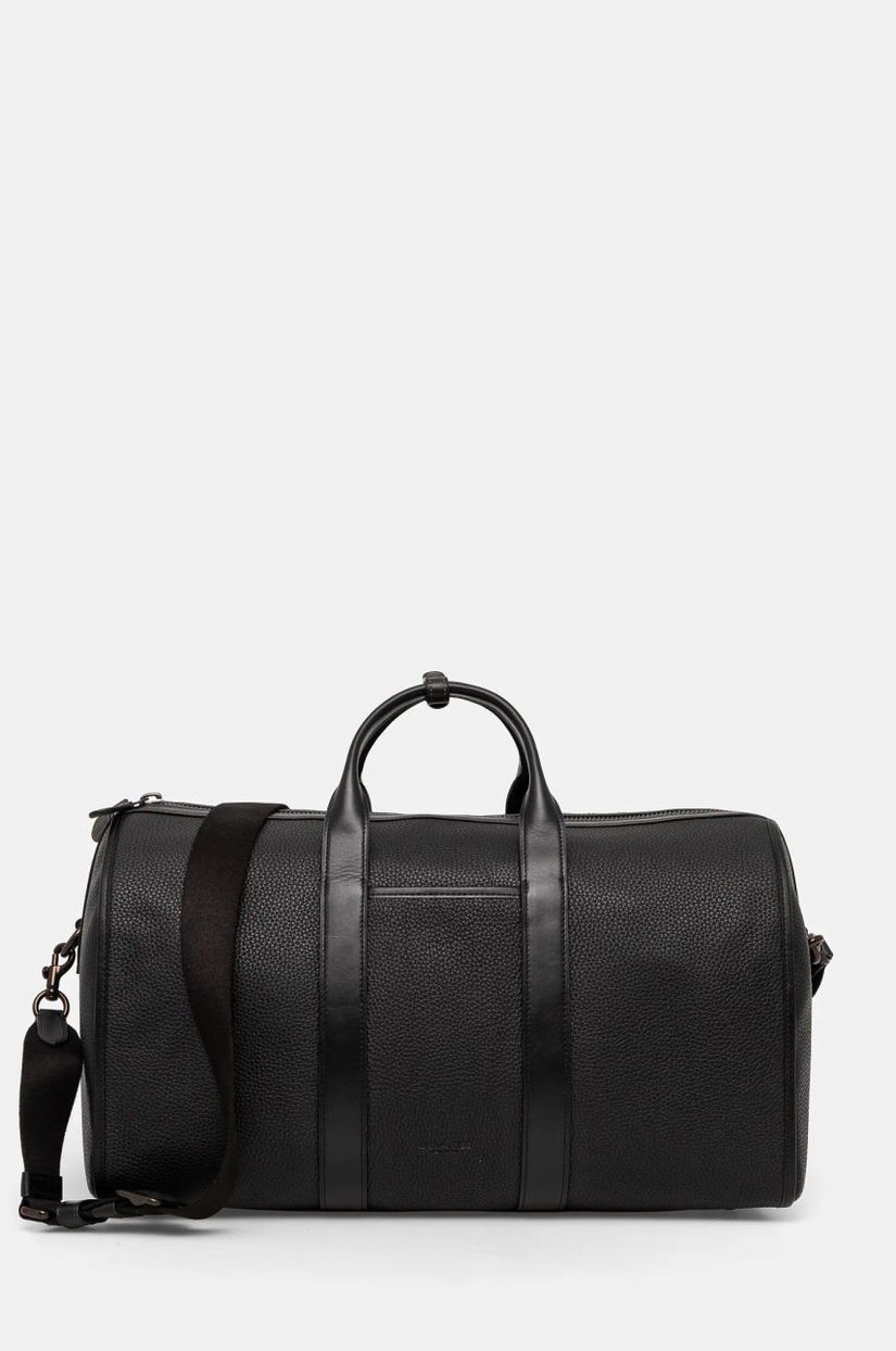 Coach geanta de piele culoarea negru, CV957