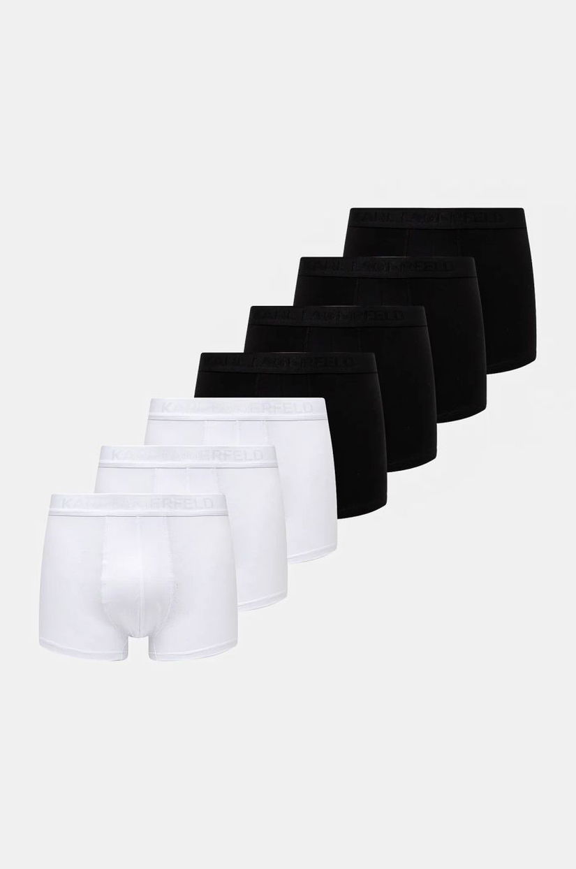 Karl Lagerfeld boxeri 7-pack barbati, culoarea negru, A1M47088