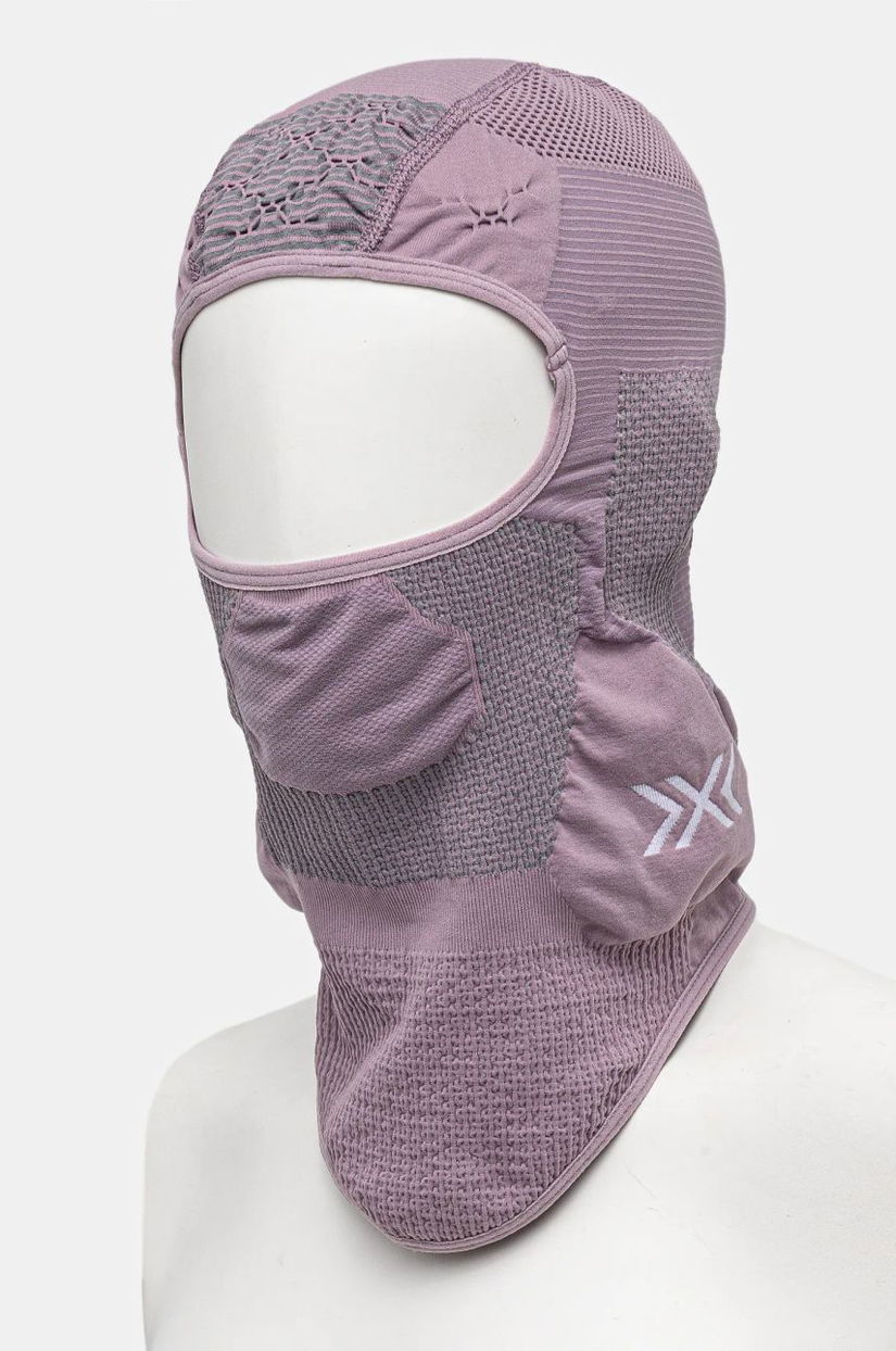 X-Bionic masca Stormcap culoarea violet, YA04W24U