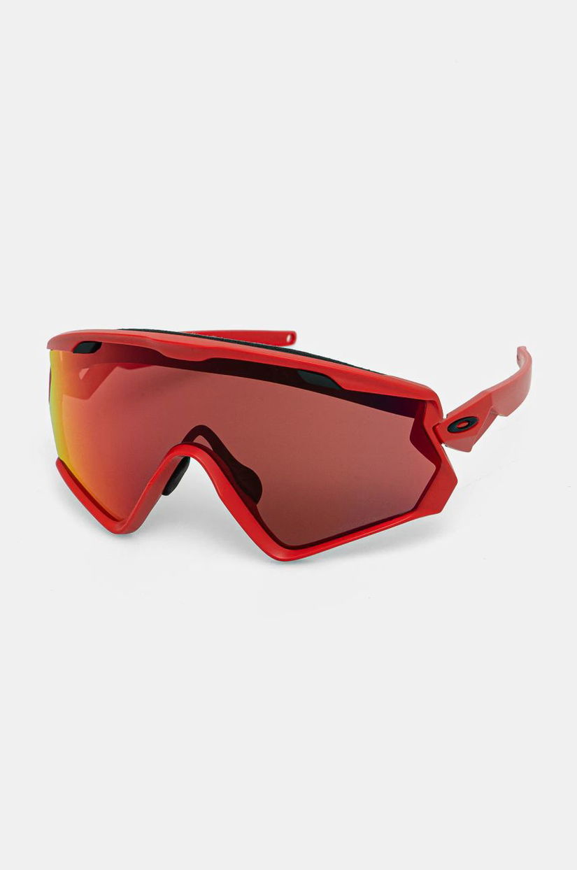 Oakley ochelari de soare Wind Jacket 2.0 culoarea rosu, OO9418