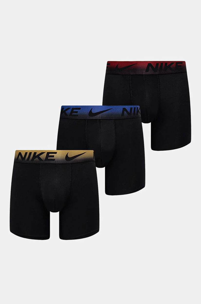 Nike boxeri 3-pack barbati, culoarea verde, 0000KE1157