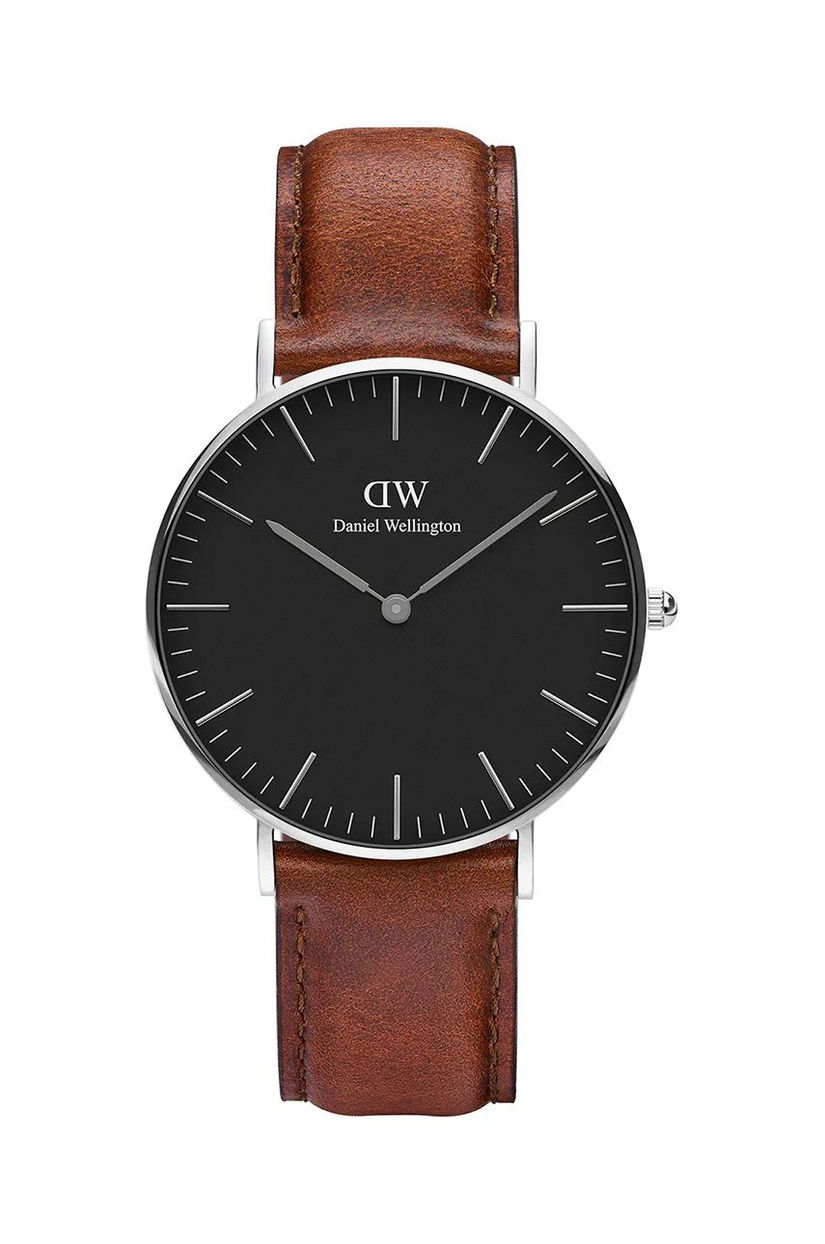 Daniel Wellington ceas barbati, culoarea maro, DW00100142