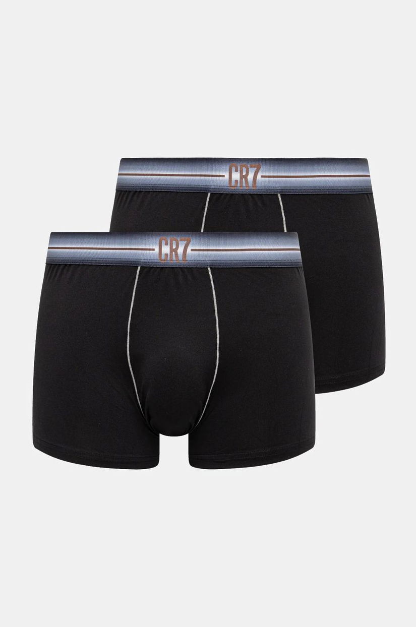 CR7 Cristiano Ronaldo boxeri 2-pack barbati, culoarea negru, 8502-49-454