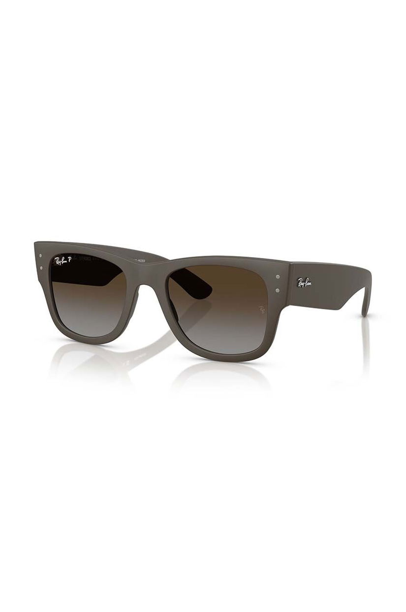 Ray-Ban ochelari de soare culoarea maro, 0RB4840S