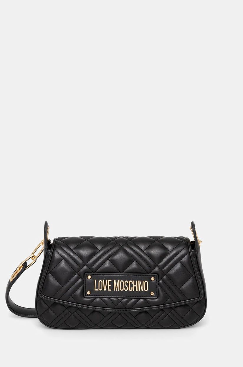 Love Moschino poseta culoarea negru, JC4372PP0L