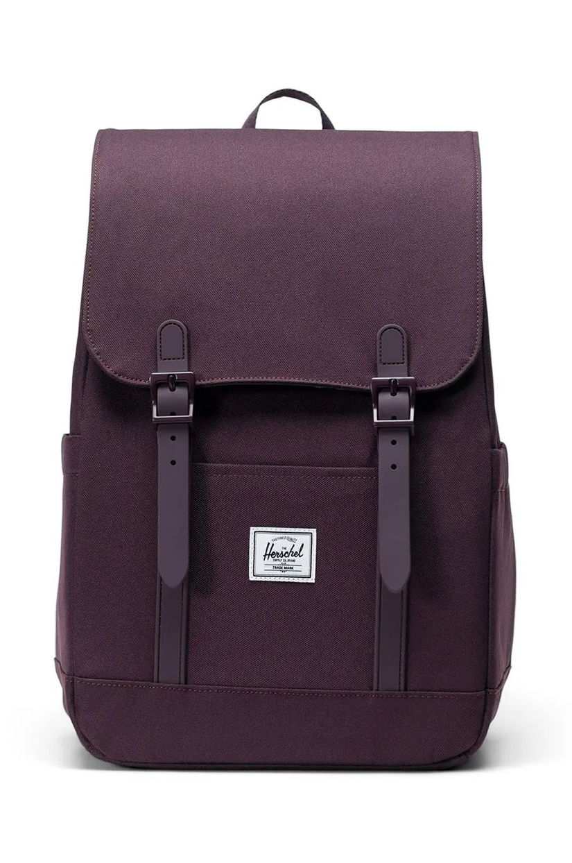 Herschel rucsac Retreat Small Backpack culoarea violet, mare, neted, 11400-06223-OS