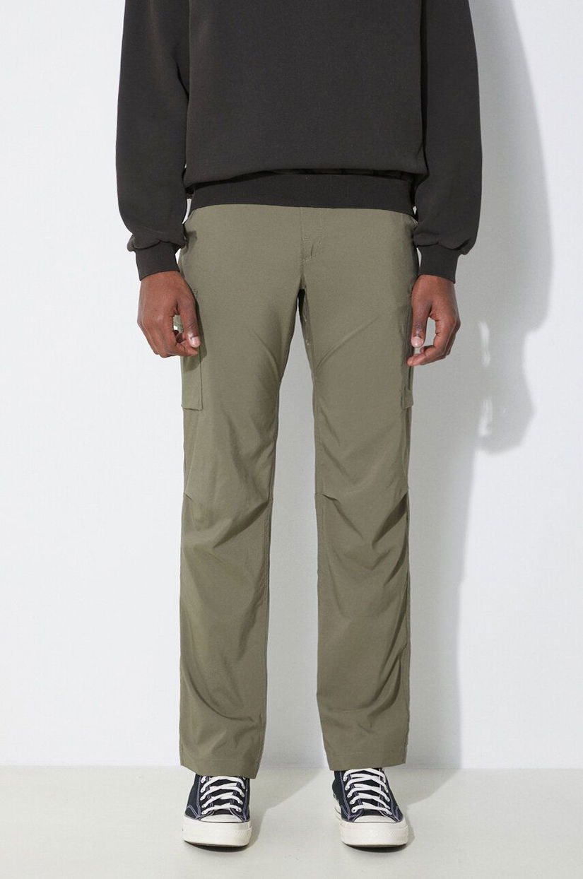 Columbia pantaloni de exterior Silver Ridge Utility culoarea verde, drept, 2012952